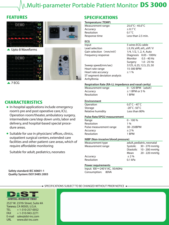 Dist DS3000 Spec original_002