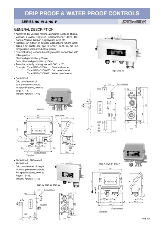 Saginomiya  Automatic Controls  Catalog-R_051